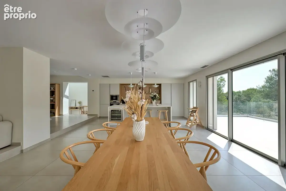 NIMES-TERRES DE ROUVIERE-Villa Contemporaine Neuve de plain-pied - photo 8
