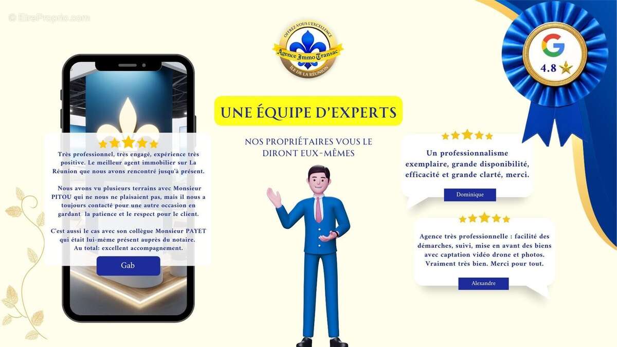 Terrain à SAINT-DENIS