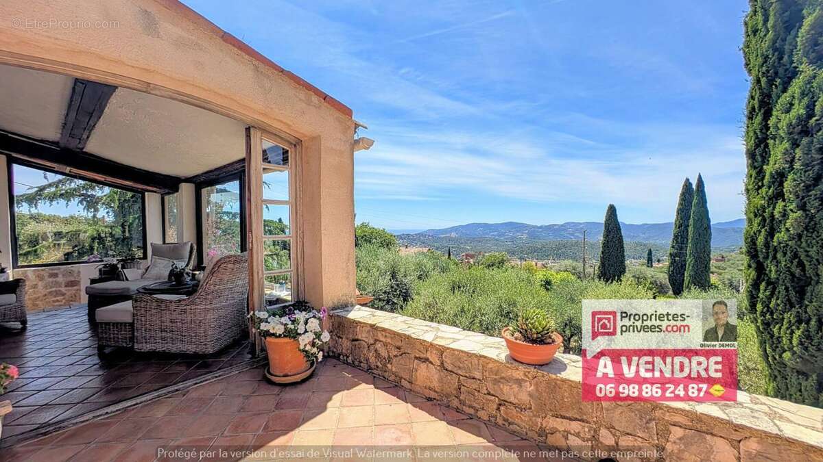 Propriete provencale vue mer - photo 11