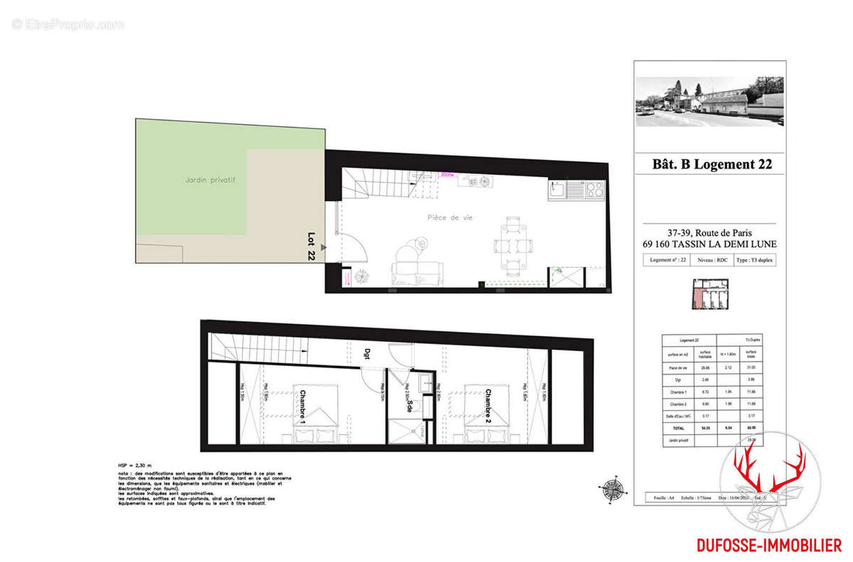 Tassin-la-Demi-Lune Vente en bloc 5 appartements 241 m² - photo 9