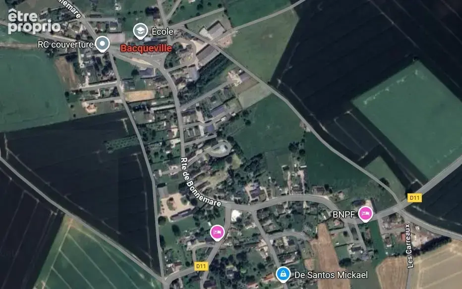 Terrain à BACQUEVILLE