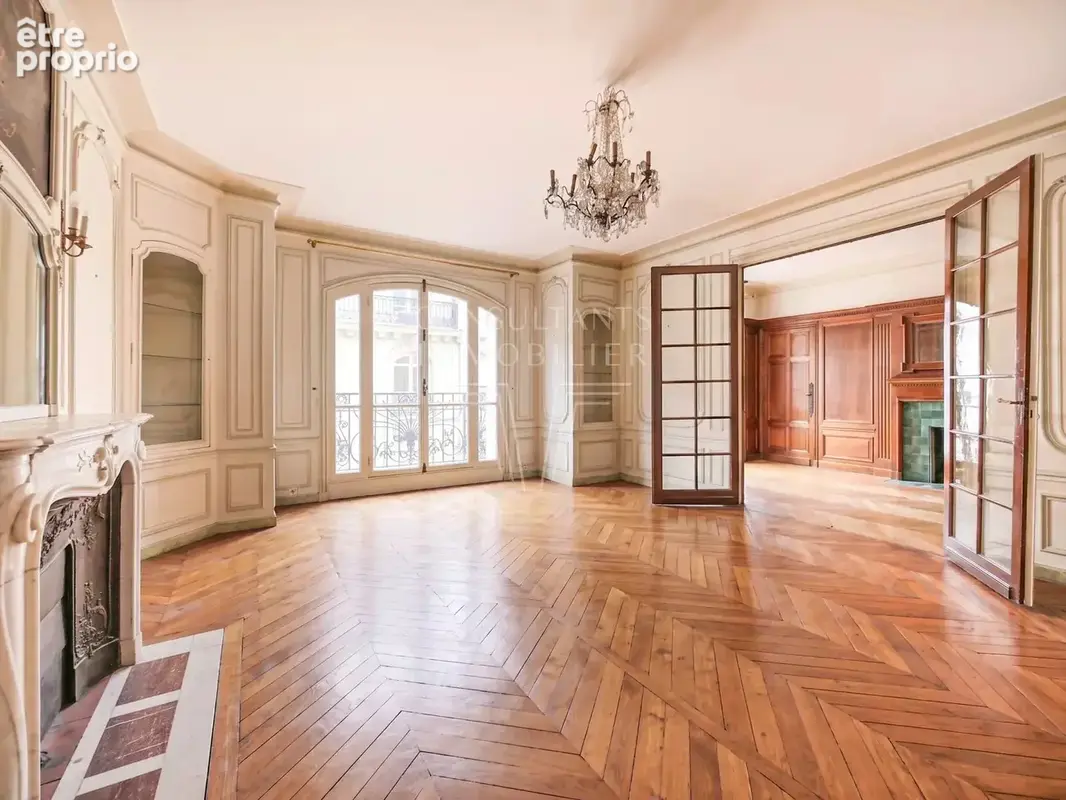 Square lamartine. appartement en étage élevé superbe ancien - photo 3