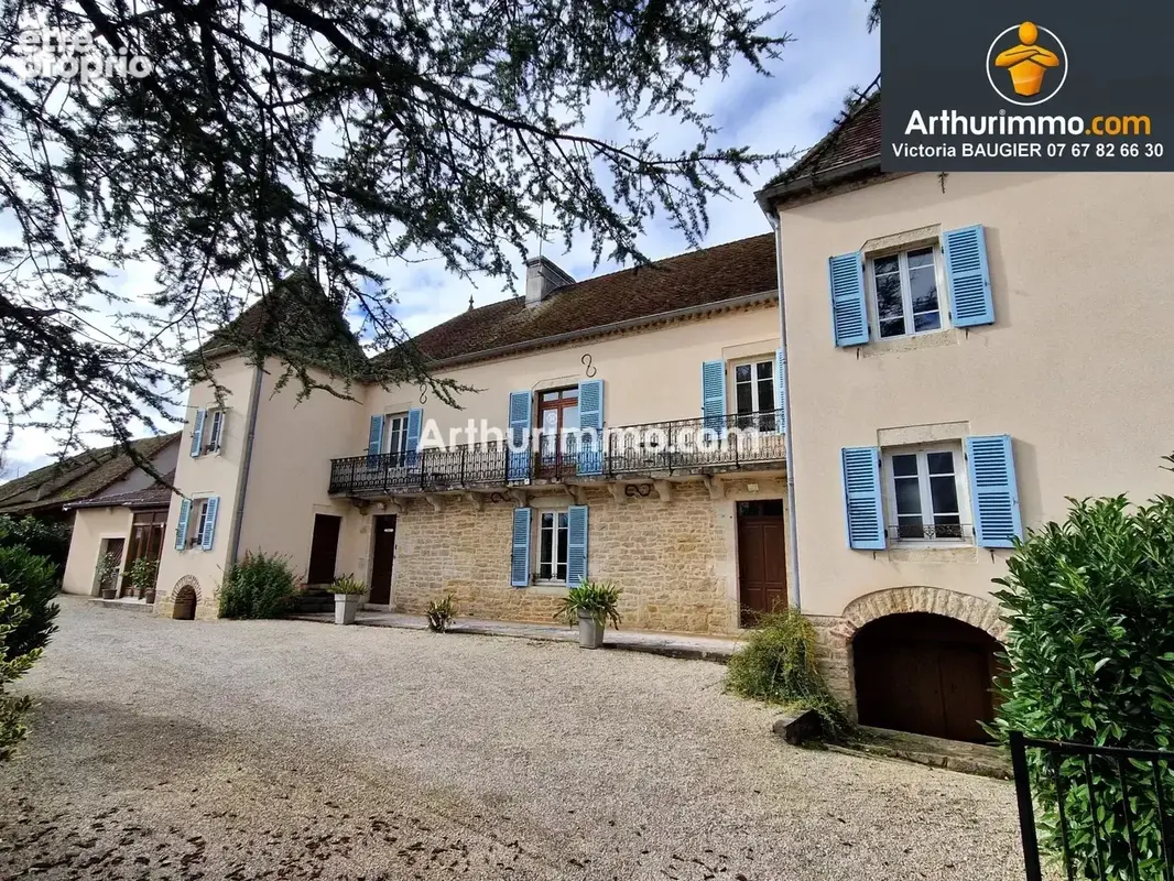 SAVIGNY-EN-REVERMONT (71), à vendre maison en pierres de prestige, 252 m², parc clos et arboré de 2 409 m². - photo 19