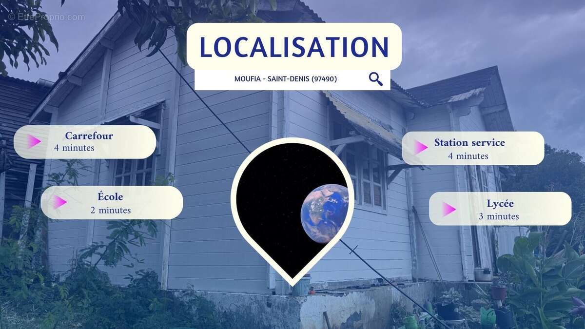 Terrain à SAINT-DENIS