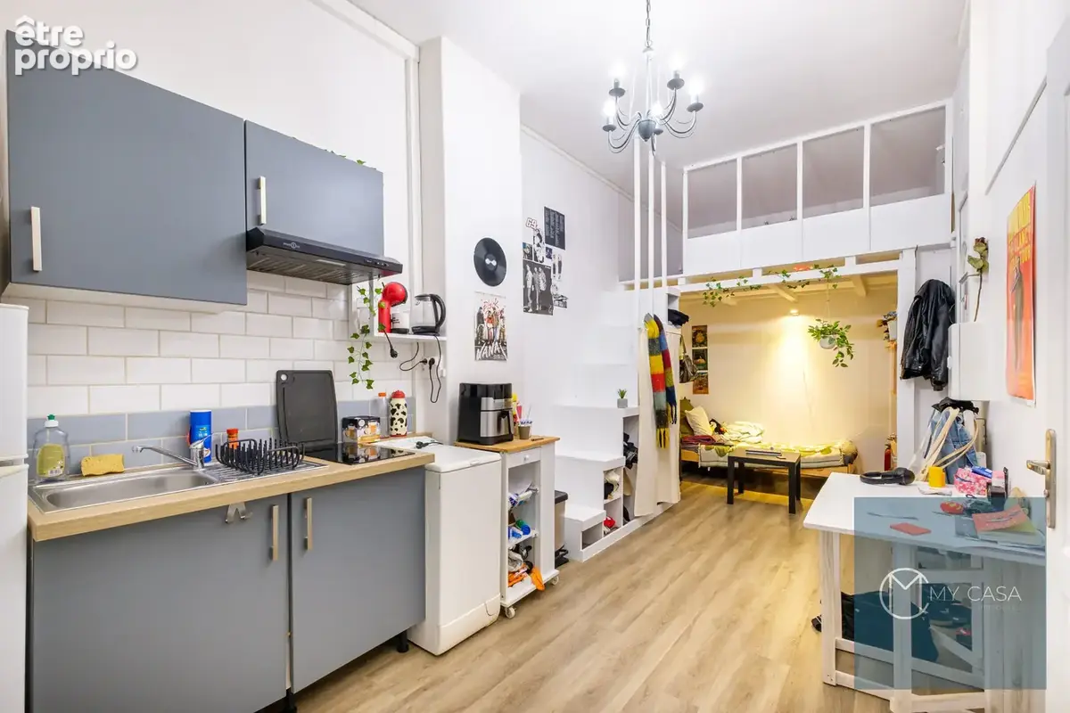 VILLEURBANNE - Studio de 19,36 m2 au calme sur Cour - photo 1