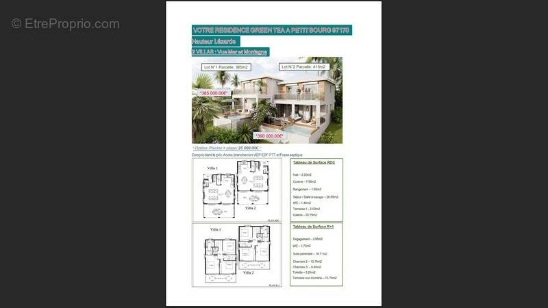 Maison à PETIT-BOURG