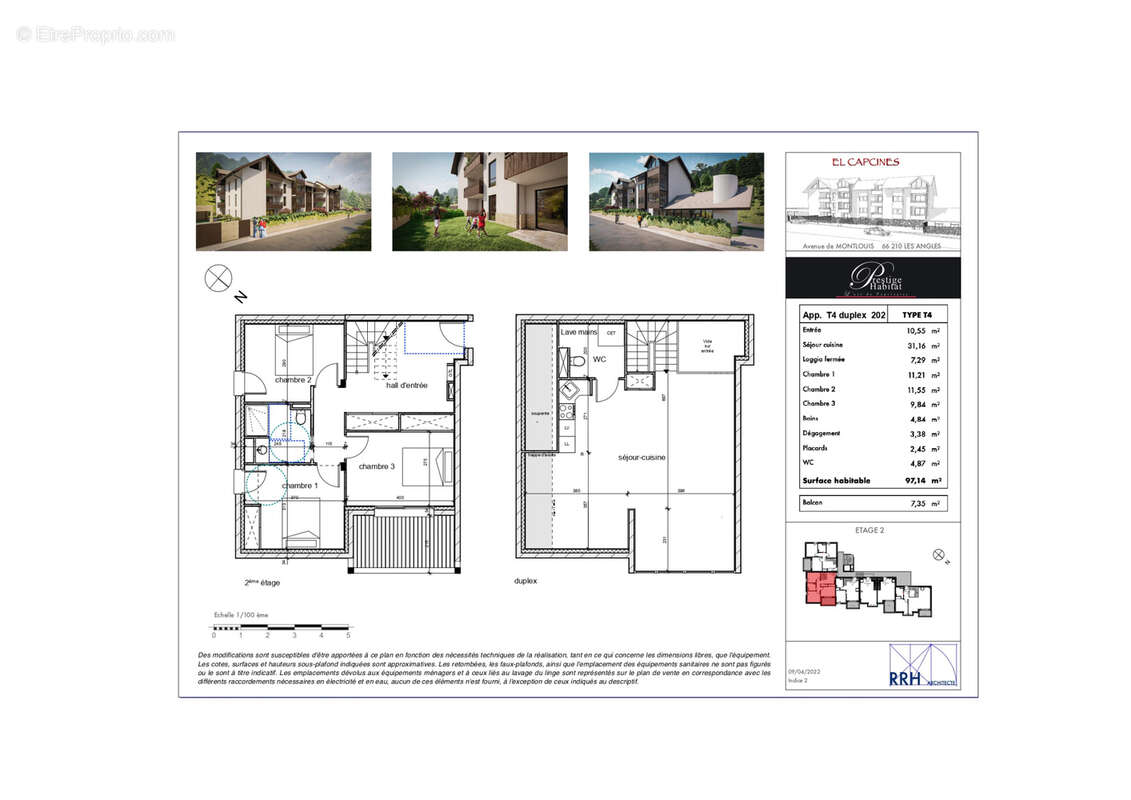 Appartement à LES ANGLES