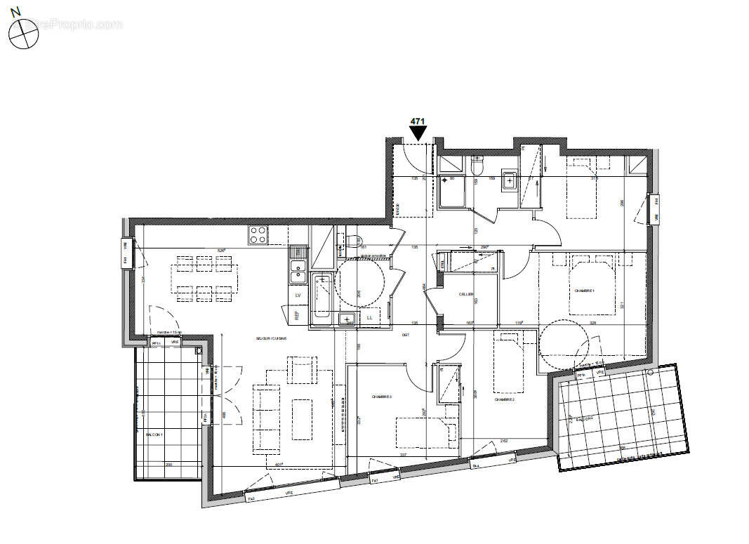 Appartement à MEYTHET