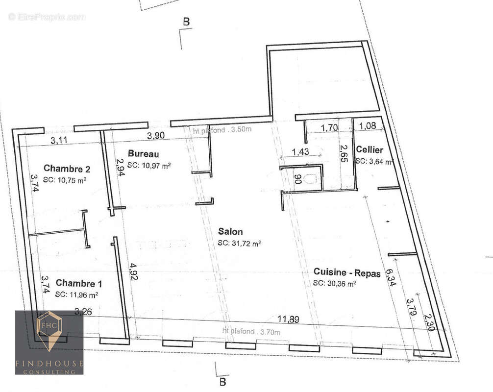 Appartement à L'ISLE-EN-DODON