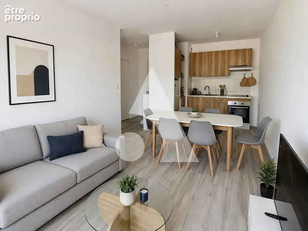 Appartement Jouy-le-moutier 2 pièce(s) 37.80 m2 - photo 2
