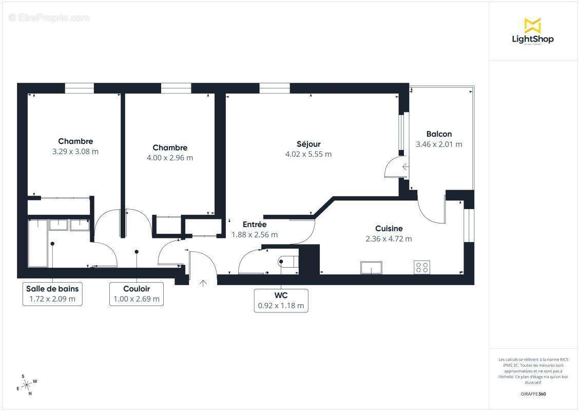 Appartement à LYON-8E