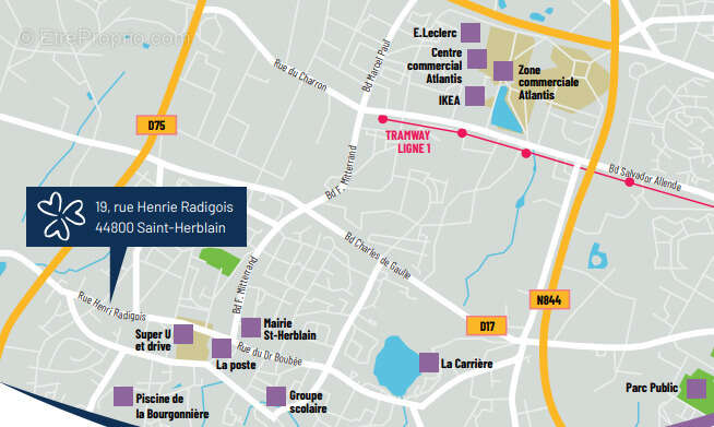 Appartement à SAINT-HERBLAIN