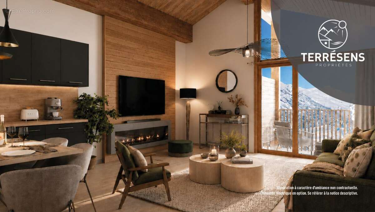 Appartement t3 - résidence le panoramik aux carroz d'arâches - photo 7
