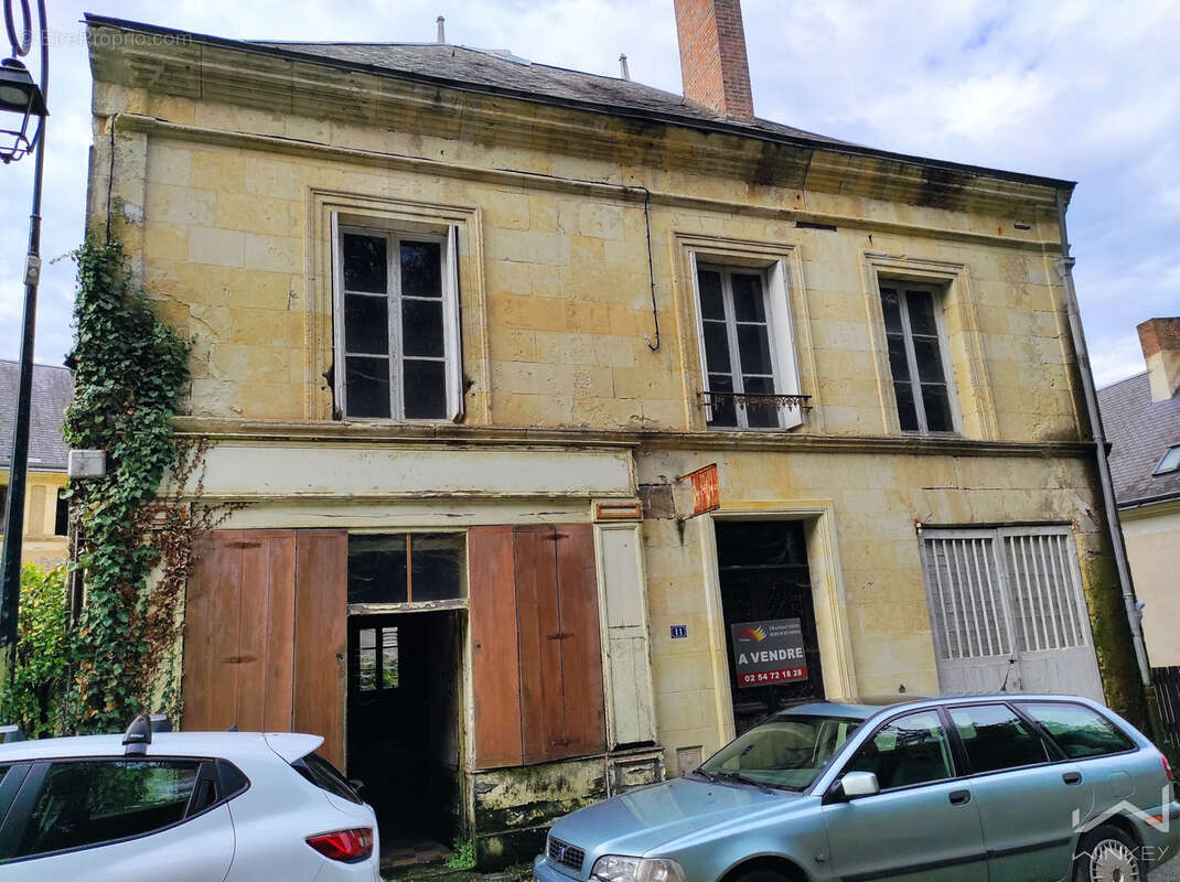 Maison en Pierre, Fort potentiel +300 m2 cave, garage, à restaurer entièrement - photo 2