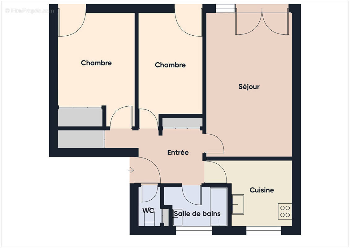 Appartement à PARIS-17E