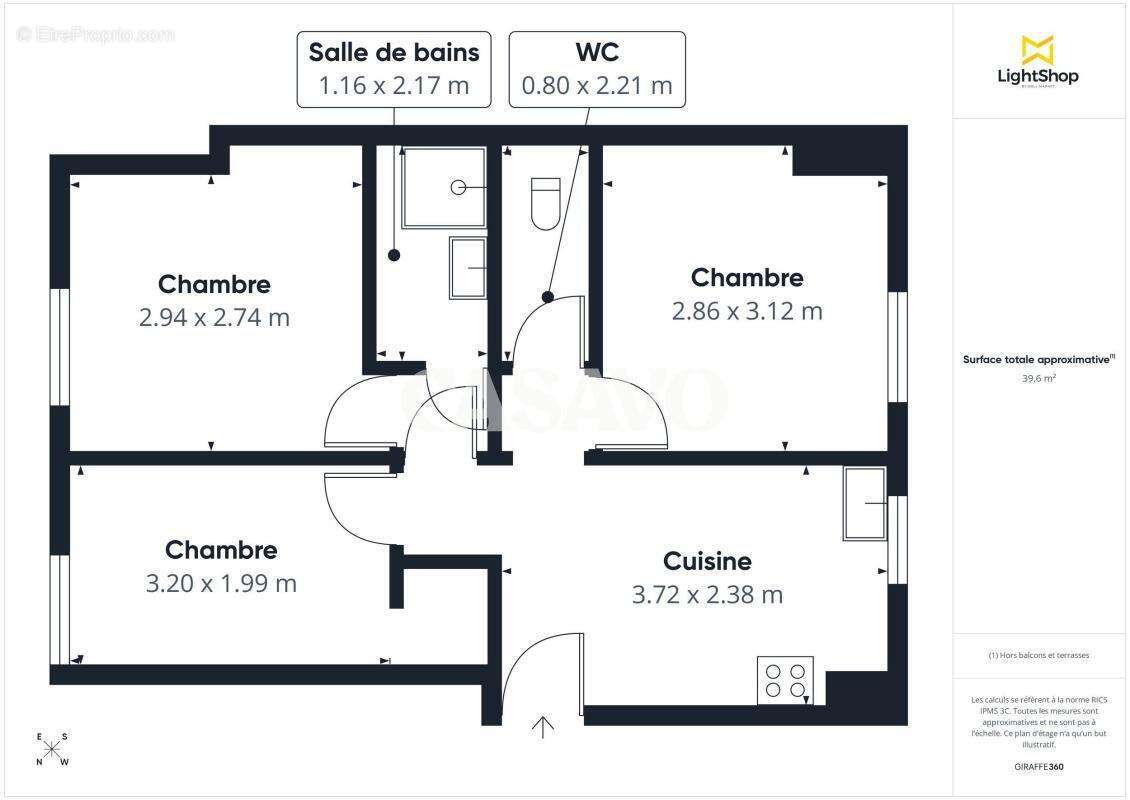 Appartement à VITRY-SUR-SEINE