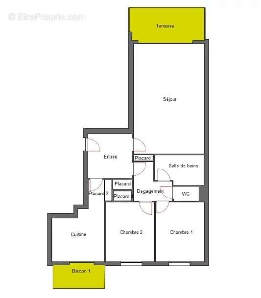 Appartement à SAINT-LAURENT-DU-VAR
