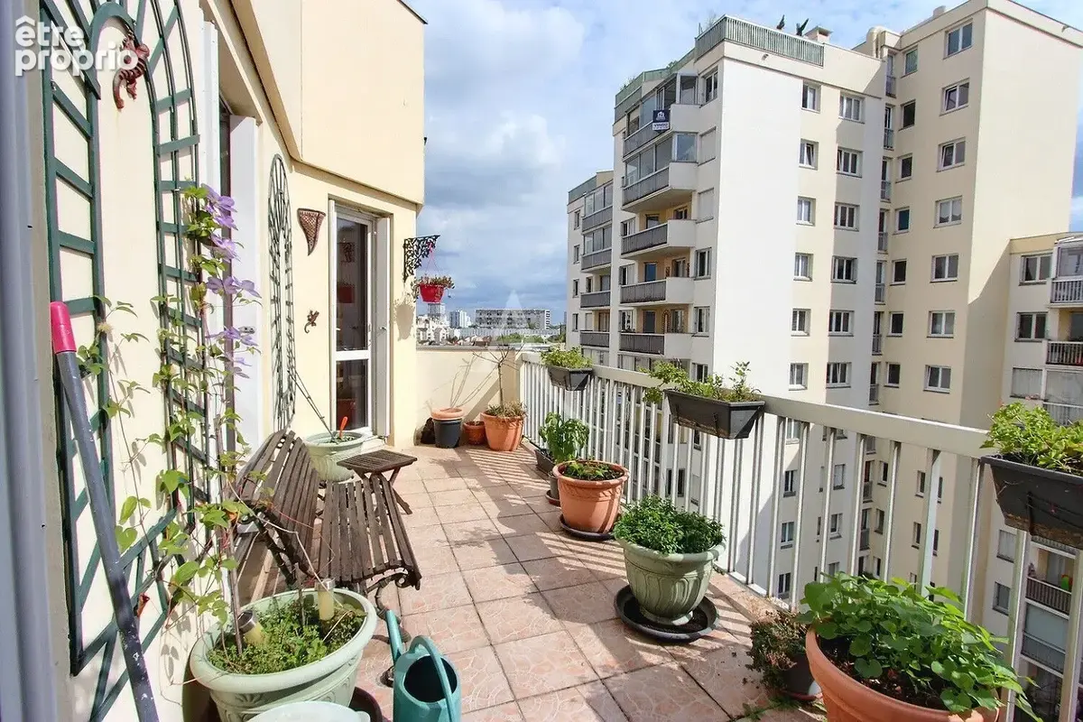 Asnieres Sur Seine : appartement T4 (86,13 m² Carrez) + terrasse - photo 12