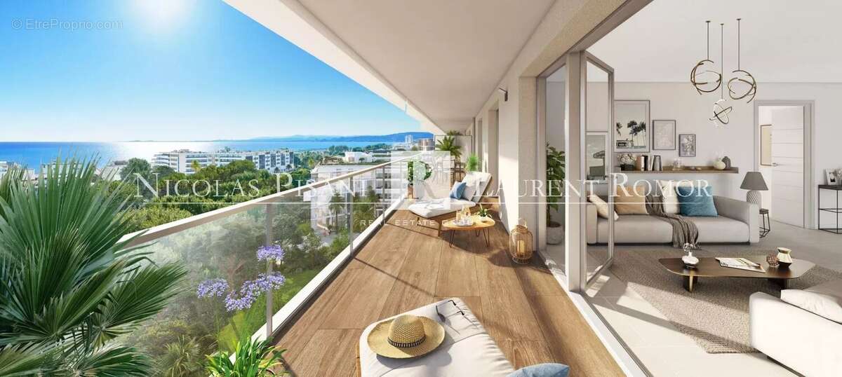 A VENDRE APPARTEMENT ST LAURENT-DU-VAR 4 pièces Dernier Etage- Vue panoramique mer - photo 2