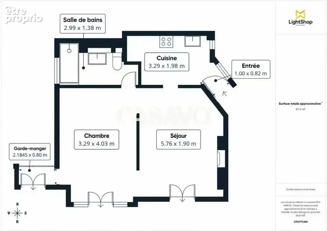 Vente Appartement 2 pièces de 38m² - 75007 Paris - photo 2