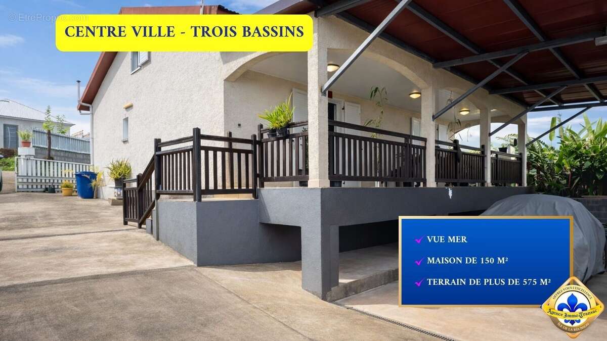 Maison à LES TROIS-BASSINS