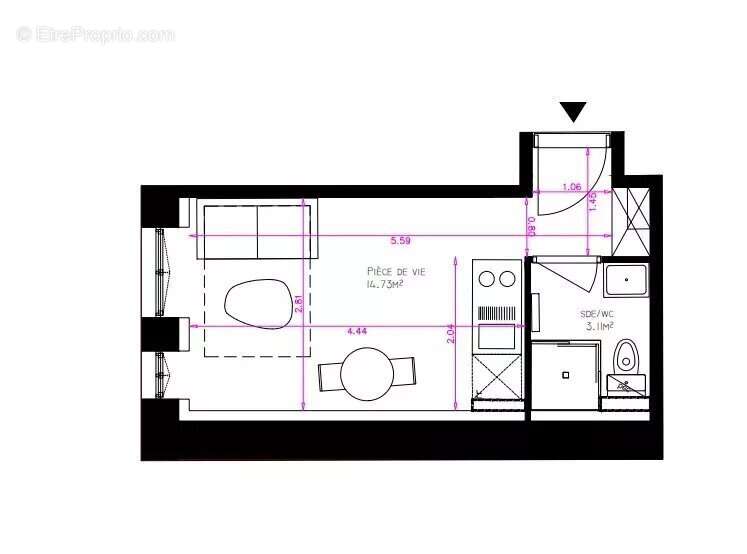Appartement à LYON-3E