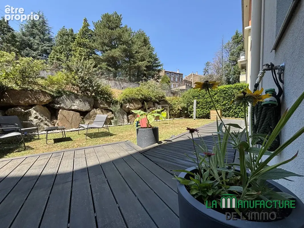 Appartement saint jean bonnefonds - t3 en rez de jardin de 72,11m2 avec terrasse et jardin - photo 4