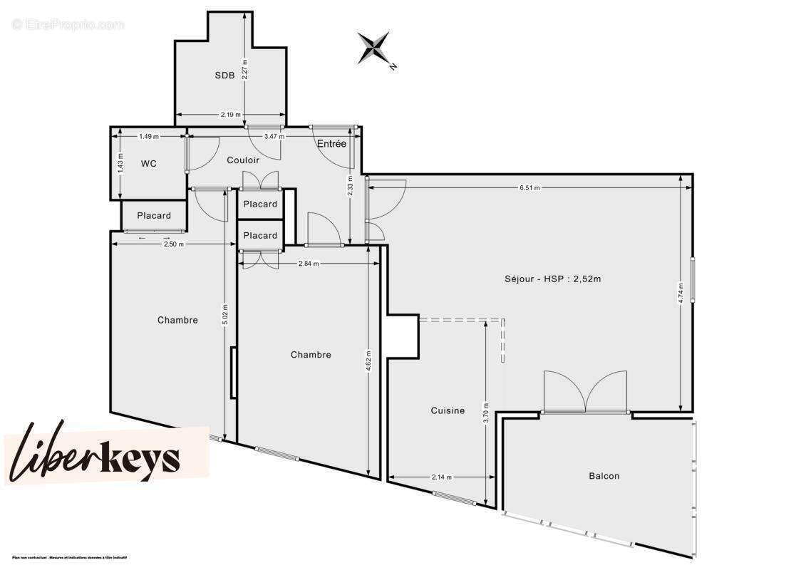 Appartement à GENNEVILLIERS
