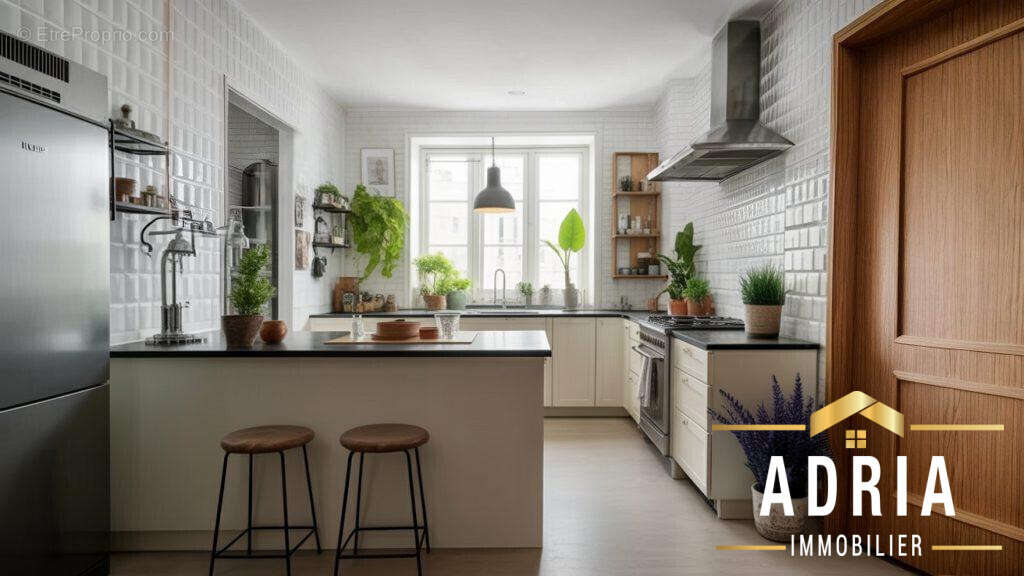 Projection cuisne avec IA  - Maison à LUTTANGE