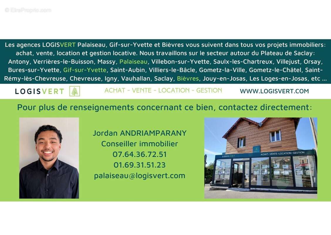 Appartement à SAINTE-GENEVIEVE-DES-BOIS