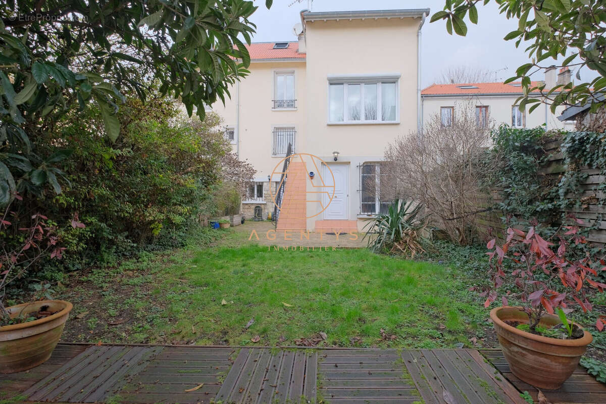 Vue arrière - Maison à ALFORTVILLE