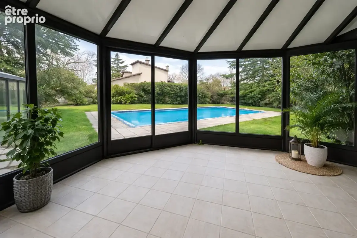 Maison T8 avec garage et piscine sur parcelle 1400 M2 - photo 2