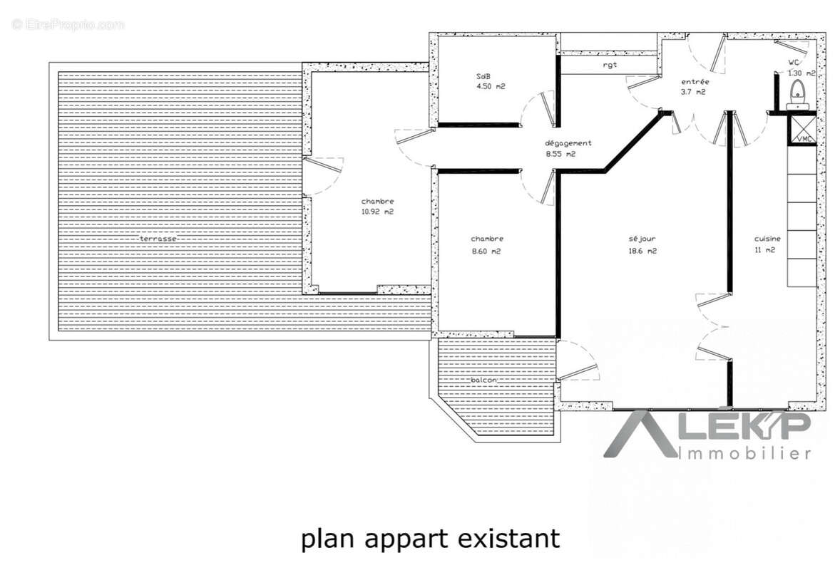 Appartement à NANTERRE
