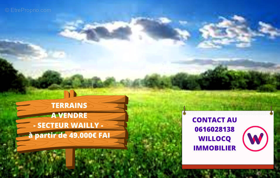 Terrain à WAILLY