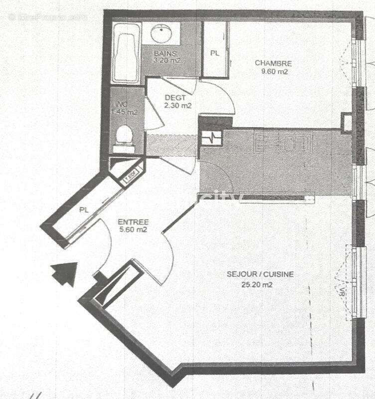 Appartement à MANTES-LA-JOLIE
