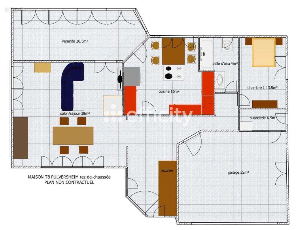 Maison 209 m² à Pulversheim  - photo 4