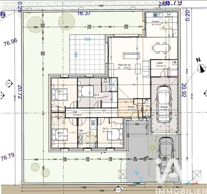 Maison 138 m² à Chauray  - photo 4