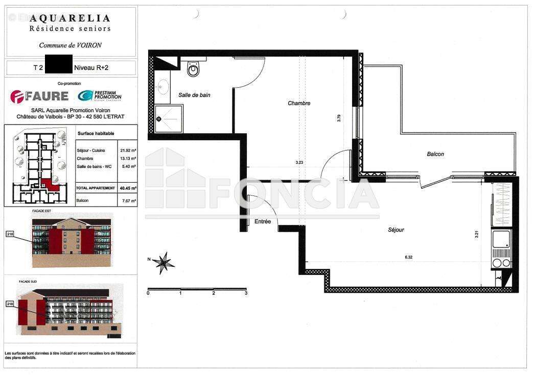 Appartement à VOIRON
