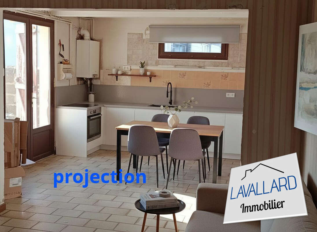 projection - Maison à GORENFLOS