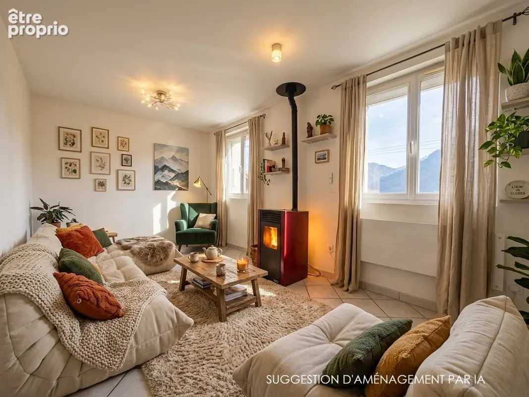 A vendre, appartement t4 avec potentiel, jardinet et parking privé, scionzier - photo 2