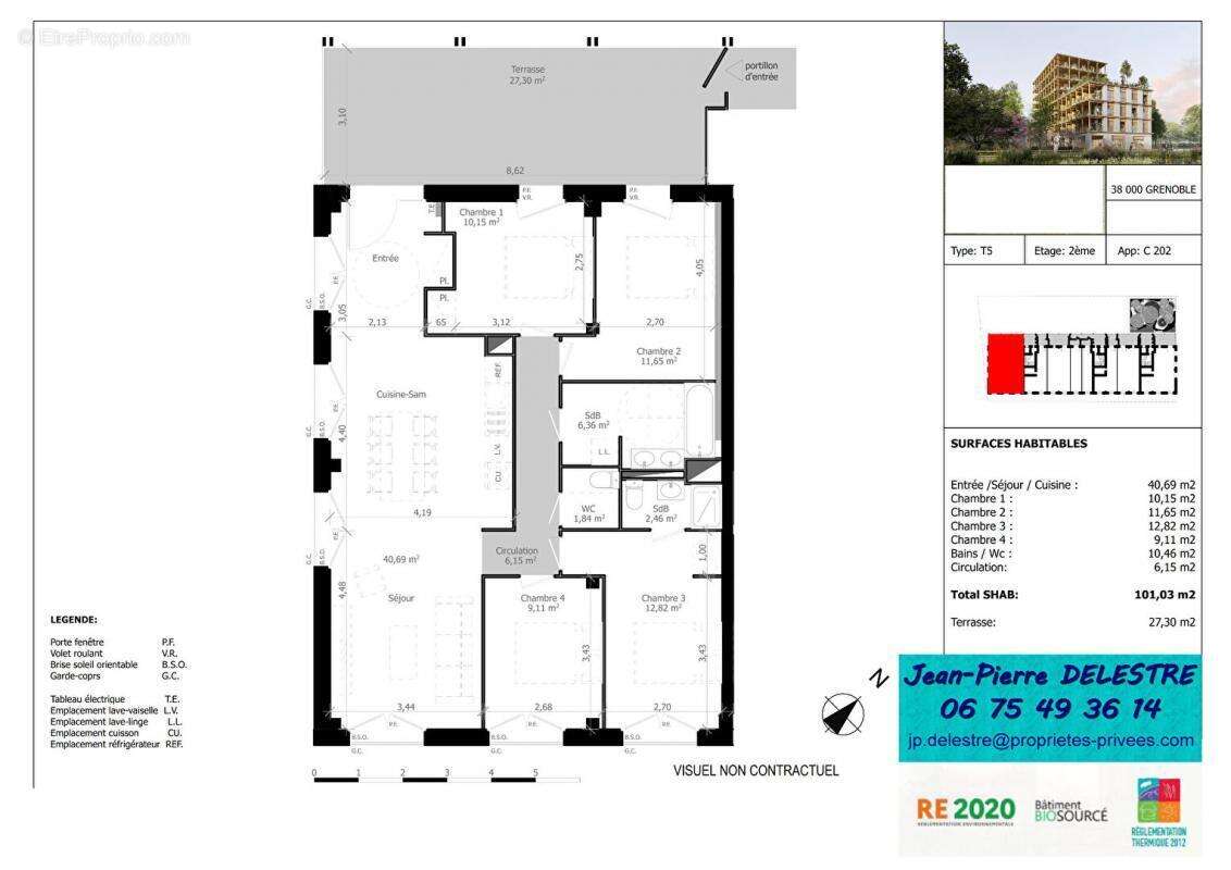 Appartement à GRENOBLE