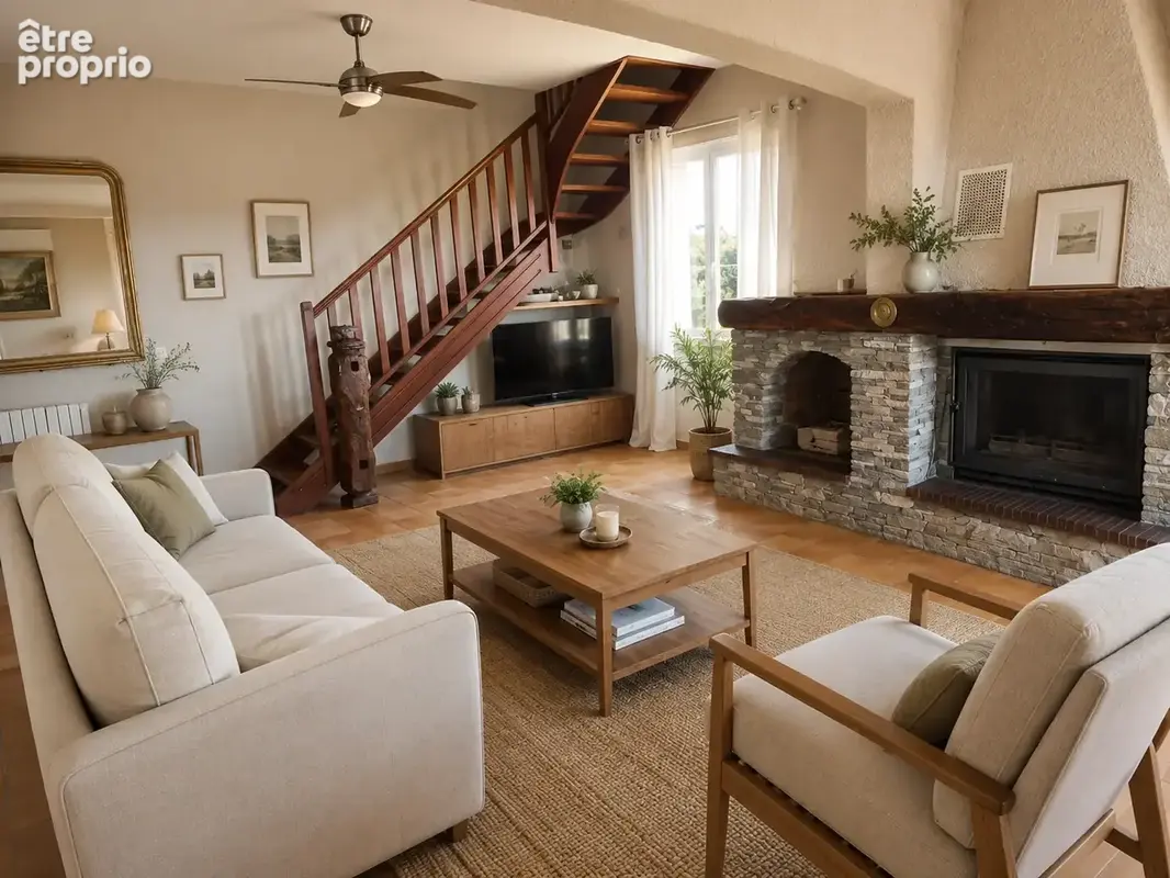 Maison familiale avec vue mer, jardin piscinable et fort potentiel - photo 4