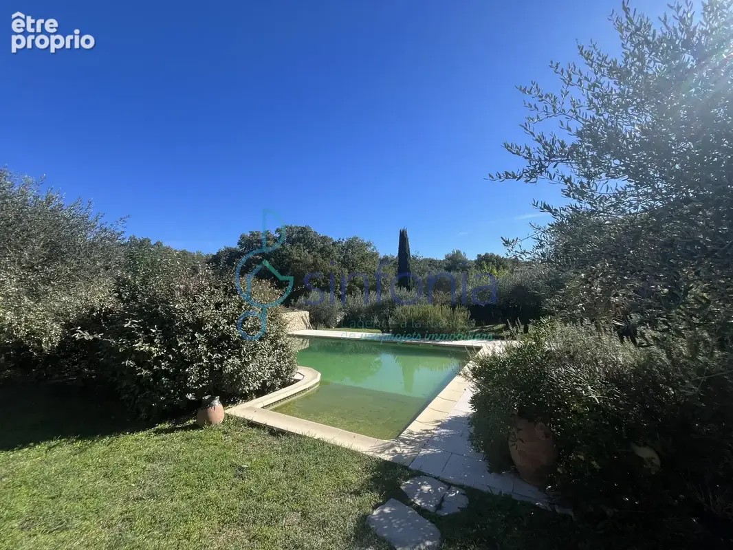 Maison de charme avec piscine et jardin arboré   Sainte-Anastasie entre Nîmes et Uzès - photo 1