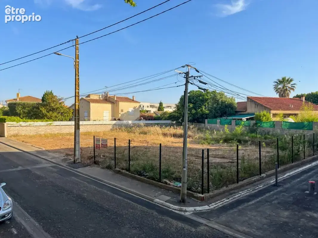 Vente terrain constructible à Marseillan d'environ 916m² viabilisé - photo 4