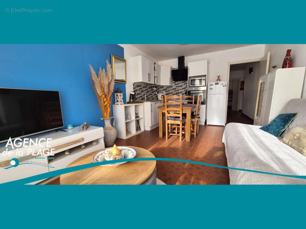 Appartement à vendre à  Saint Hilaire De Riez - T2 + alcôve - photo 3