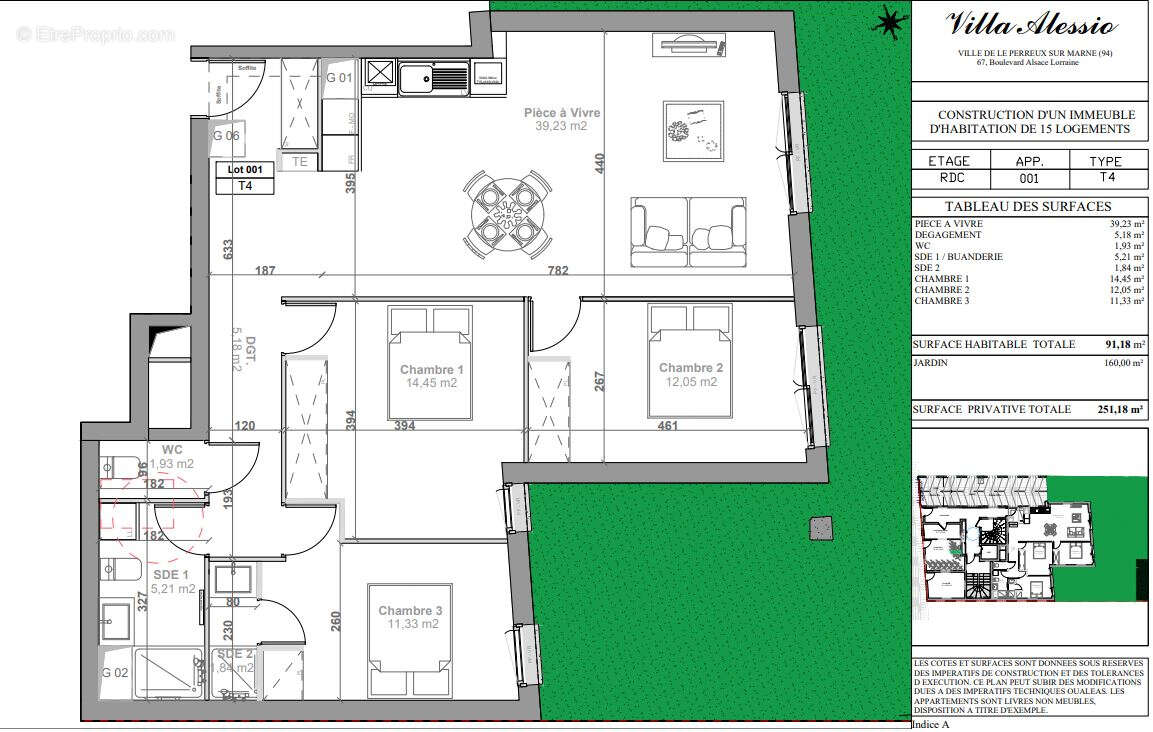 Appartement à LE PERREUX-SUR-MARNE