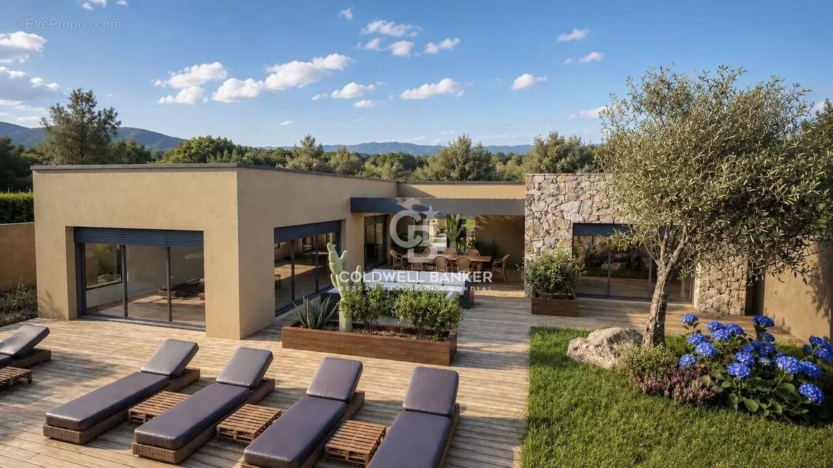 Saint-Cyprien - villa contemporaine neuve avec piscine - photo 3