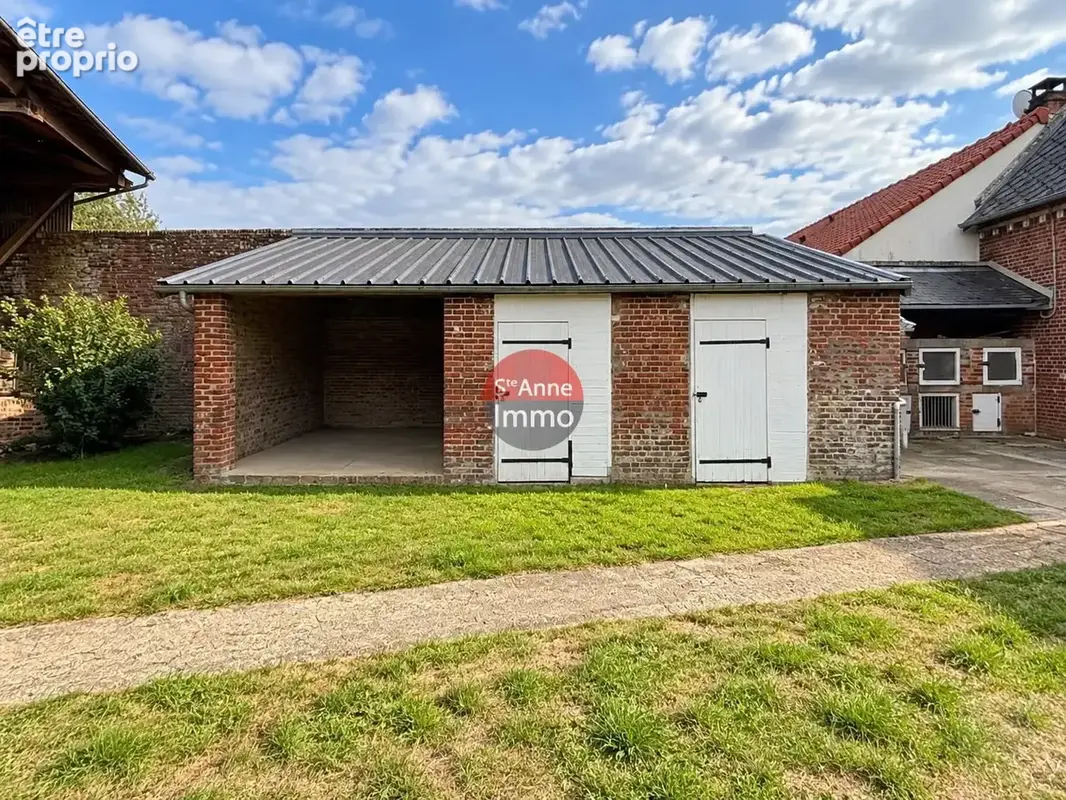 Parvillers-le-quesnoy - maison semi-mitoyenne - 2 chambres - grenier - travaux - jardin - photo 13