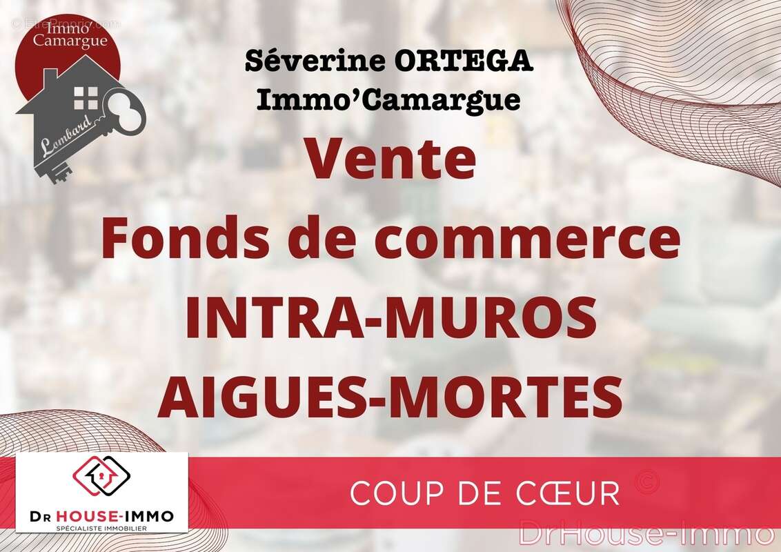 Commerce à AIGUES-MORTES