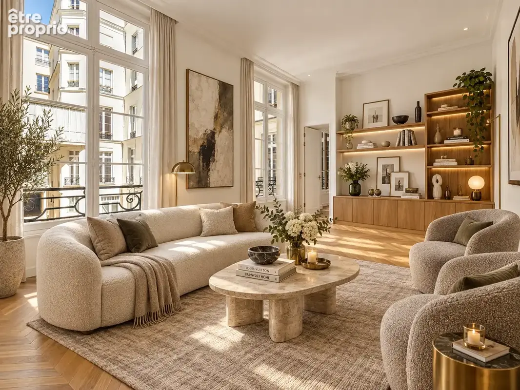 Appartement 2 pièces 60 m² · à Paris-1e · 60,5 m² · 1 258 000 €